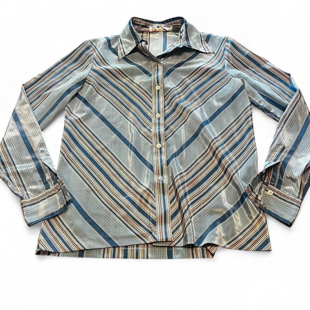 0128 The Replique collection by lady manhattan vintage button down